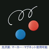 アスカ　転倒防止ブラックボード　両面タイプ　Ｌサイズ　１台