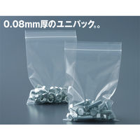 ユニパック（R）（チャック袋）　0.08mm厚　F-8　A6　120×170mm　1箱（3000枚：100枚入×30袋）　生産日本社　セイニチ