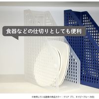 ボックスファイル　A4　PP製　クリア　セリオ