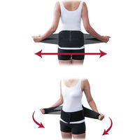 腰サポーター ランバック ブラック S 033992 1枚 竹虎 コルセット 腰痛ベルト