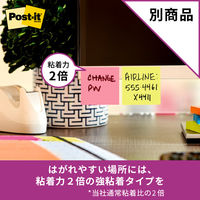 スリーエム(3M) ポストイット ふせん 付箋 再生紙 見出し 50mm×15mm 色帯5色 1パック（5冊入） 700RP-R