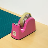 プラス テープカッター ピンク TC-301 1台（直送品）