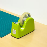 プラス テープカッター ライトグリーン TC-301 1台（直送品）