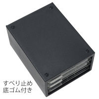 プラス　レターケース　ブラック　LC-103A　BK　（直送品）