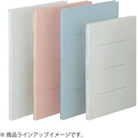 コクヨ　ガバットファイル　背幅伸縮　A4タテ　ひもなし　1-100mmとじ　2穴　灰　グレー　フ-90M　1セット（10冊）