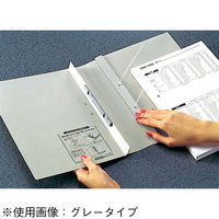 コクヨ ガバット（背幅伸縮ファイル） PPラミネート A4タテ 1000枚とじ ブルー 青 フ-S90B 1箱（10冊入）