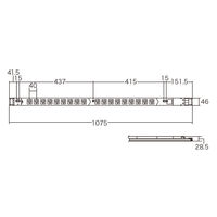 延長コード 電源タップ 3m 3P（ピン） 18個口 ブラック TAP-SVSL1518 サンワサプライ 1個（直送品）