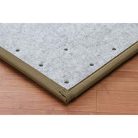 イケヒコ い草 置き畳 ユニット畳 低反発 『タイド』 ベージュ 約82×82×2.3cm 9枚セット （中材：低反発ウレタン+フェルト）（直送品）