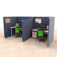 トーカイスクリーン　MSパネル　高さ1615×幅1200mm　ネイビー　NEP-1612A 1枚　（取寄品）