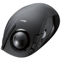 トラックボールマウス 無線 8ボタン 光学式 人差し指 チルトホイール搭載 高性能 DEFT ブラック M-DT2DRBK エレコム 1個（直送品）