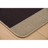 イケヒコ キッチンマット 『ピレーネ』 ブラウン 約67×270cm 1310420064701 1枚（直送品）