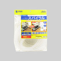 サンワサプライ ケーブルタイ(スパイラル) CA-SP12W-5 1個（直送品）