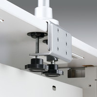 サンワサプライ 水平垂直液晶モニターアーム（上下2面） CR-LA1009N 1台（直送品）