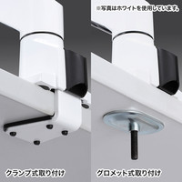 サンワサプライ 水平垂直多関節液晶モニターアーム（黒） CR-LA1301BKN 1台（直送品）