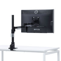 モニターアーム　ディスプレイアーム　1画面　シングル　32インチ対応　8kgまで　クランプ式　CR-LA1501BK　サンワサプライ　1台