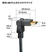 サンワサプライ イーサネット対応ハイスピードHDMI 3Dケーブル KM-HD20-3D10 1本（直送品）