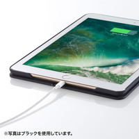 サンワサプライ iPad 9.7インチ ハードケース（スタンドタイプ・青） PDA-IPAD1004BL 1個（直送品）