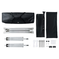 サンワサプライ プロジェクタースクリーン PRS-AF100 100型 16:10 アルミフレーム式（直送品）