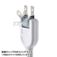 サンワサプライ 雷ガードタップ TAP-SP2110-3BK 1個