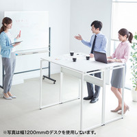 サンワサプライ スタンディングデスク（W1000） EHD-ST10050W 幅1000×奥行500×高さ1000mm 1台（直送品）