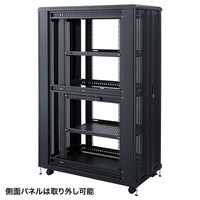 サンワサプライ 観音扉19インチマウントサーバーラック（36U） CP-SVCKAN36U 幅600×奥行1100×高さ1795mm 1台（直送品）