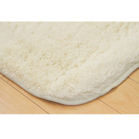 イケヒコ ラグ 3畳タイプ 『フィリップ』 アイボリー 約200×250cm ホットカーペット対応 1280100141303 1枚（直送品）