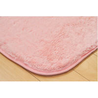 イケヒコ ラグ 2畳タイプ 『フィリップ』 ピンク 約185×185cm ホットカーペット対応 1280100221203 1枚（直送品）