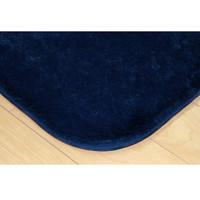 イケヒコ ラグ 4畳タイプ 『フィリップ』 ネイビー 約200×300cm ホットカーペット対応 4635089 1枚（直送品）