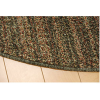 イケヒコ ラグ 円形 丸型 抗菌 防臭 防ダニ 国産 『イリゼ』 グリーン 約180cm 丸1340630126803 1枚（直送品）