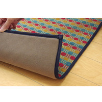 イケヒコ キッチンマット マルチ 『ドロップ』 約60×240cm （裏面:滑りにくい加工） 1枚（直送品）