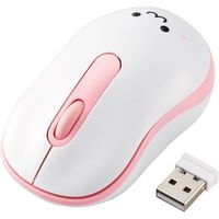 エレコム 無線マウス/光学式/Sサイズ/抗菌/ピンク M-DY10DRSKPN 1個