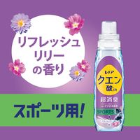 レノア クエン酸in(クエン酸イン) 超消臭 SPORTS リフレッシュリリー 詰め替え 超特大 1110mL 1個 すすぎ消臭剤 P＆G