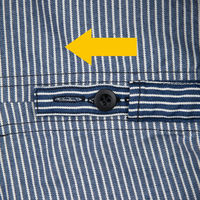 コーコス信岡 ライトストレッチヒッコリー 半袖ツナギ ショート丈 SS ネイビー D-7104 1着（直送品）