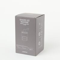 かき氷機 チャコール LAKOLE/ラコレ