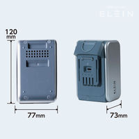 YAMAZEN リチウムイオンバッテリー 18V 5Ah PD20W USBーC充電ポート付 YBD-5A 1個