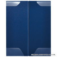 キングジム ハードホルダー ホッソ（透明） A4 5枚収容 オレンジ 5050TーOR 1冊