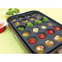 アピックスインターナショナル たこ焼きメーカー 24ヶ用 BR ATM-024 1個（直送品）