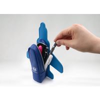 池田工業社 ブルーインパルス ダイカットペンケース 3600070 1個（直送品）