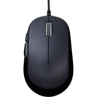 マウス 有線マウス 5ボタン ブルーLED ブラック M-Y9UBBK エレコム 1個