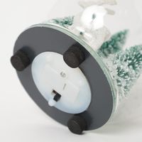 クリスマス　LEDガラスドームオーナメント(M) LAKOLE/ラコレ