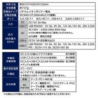多摩電子工業 AC出力式付きリチウム充電器27000 防災用PKG TLP155K-EK 1台