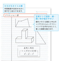 【アウトレット】【Goエシカル】訳あり 日本ノート Tree’s プラスメモリ セミB5 30枚 B罫 5冊パックノート UTRB02X5 1束