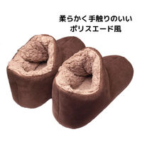 アルファックス 極暖 足が包まれるスリッパ M 508700 1個（直送品）