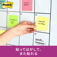スリーエム（3M） ポストイット ポップアップふせん 付箋 強粘着 詰替用 75×25mm マルチカラー5色 1箱（5冊）×10