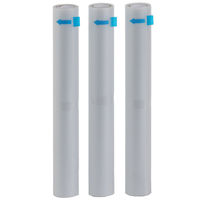 アストロ 水で貼れる! 窓用フィルム すりガラス調 730-65 1セット(3枚入×10)（直送品）