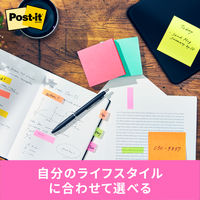 ポストイット 付箋 フィルムふせん ジョーブ 見出し マルチカラー1 1箱(10パック) スリーエム 688MC-1