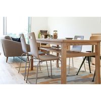 東谷 ROOM ESSENCE ヴァーゴ チェア ダークブラウン A2-301DBW 1脚（直送品）