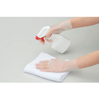 【使いきりポリエチレン手袋】 ショーワグローブ きれいな手つかいきり手袋（ポリエチレン TPE） 半透明 L 1箱（100枚入）