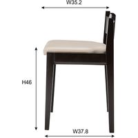 東谷 ROOM ESSENCE リエート チェア ベージュ A2-213BE 1脚（直送品）