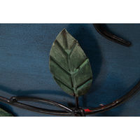 不二貿易 メールボックス ローズ横型 ブルー 96760 1台